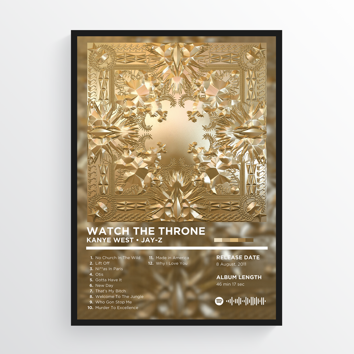 KANYE WEST + JAY-Z - WATCH THE THRONE