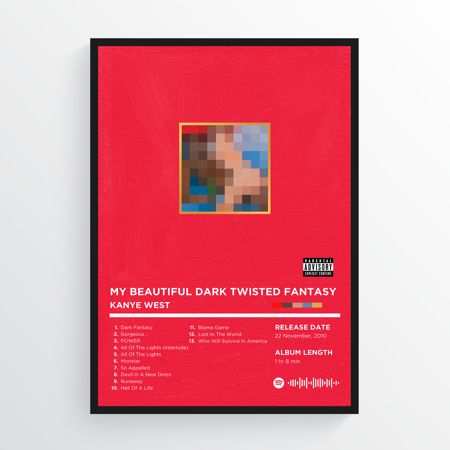 KANYE WEST - MY BEAUTIFUL DARK TWISTED FANTASY