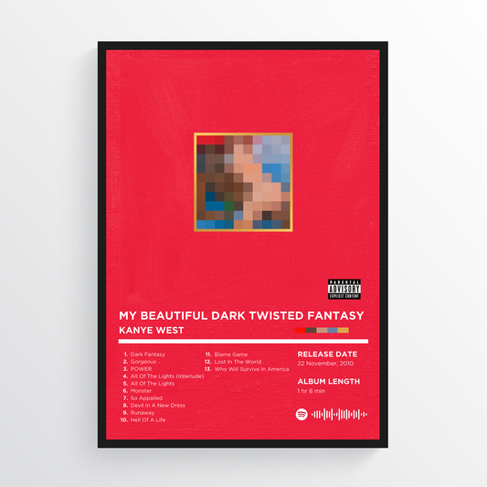KANYE WEST - MY BEAUTIFUL DARK TWISTED FANTASY