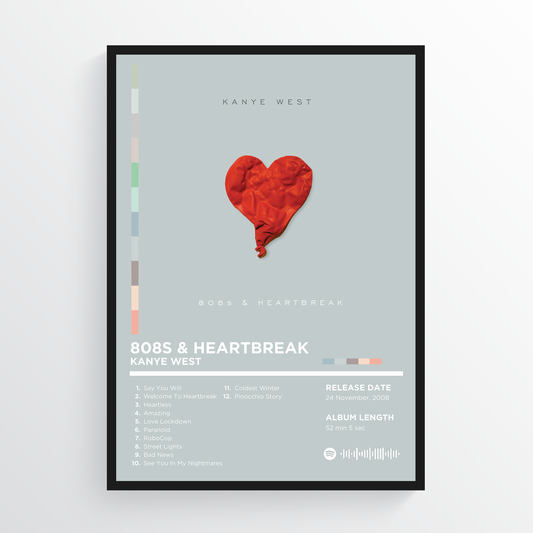 KANYE WEST - 808S & HEARTBREAK