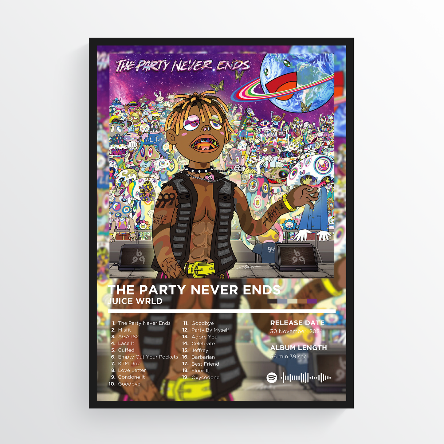 JUICE WRLD - THE PARTY NEVER ENDS
