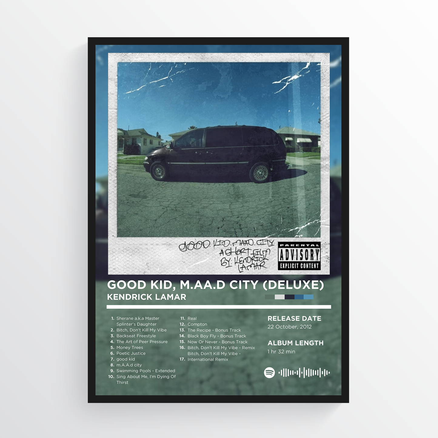 KENDRICK LAMAR - GOOD KID, M.AA.D CITY (DELUXE)