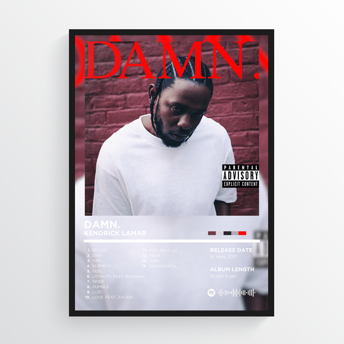 KENDRICK LAMAR - DAMN.